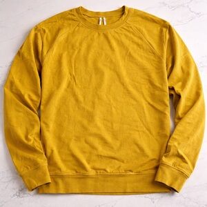 Anthropologie Women's Mustard Sweatshirt